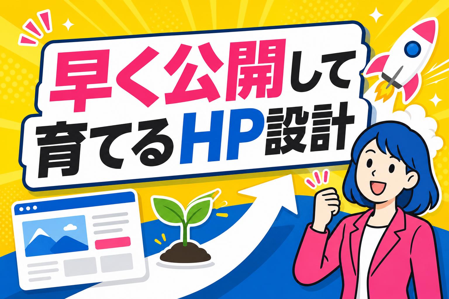 契約前にWeb初稿を確認してから本制作を決める流れの図解
