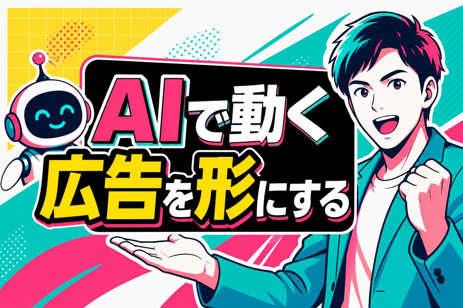 広告運用×AI伴走で動くカタチを出す進め方の内容を図解したサムネイル